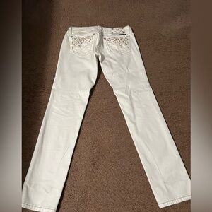 Miss me white jeans
